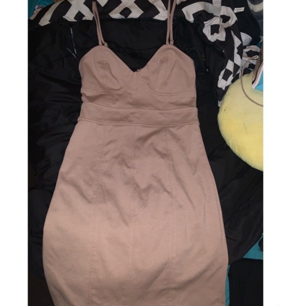 Tan cami dress